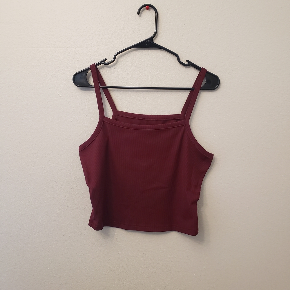 SHEIN Deep Red Camisole Top